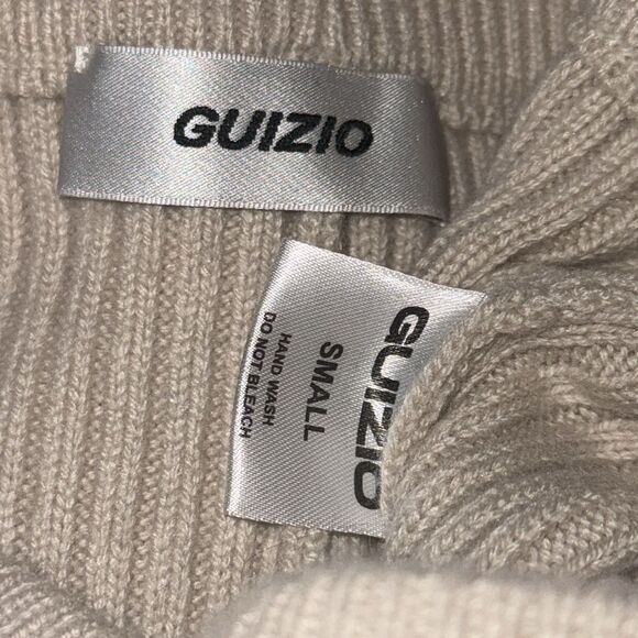 GUIZIO Rib Knit Tie Pant in Light Oat Small Revolve Cashmere - Picture 14 of 16